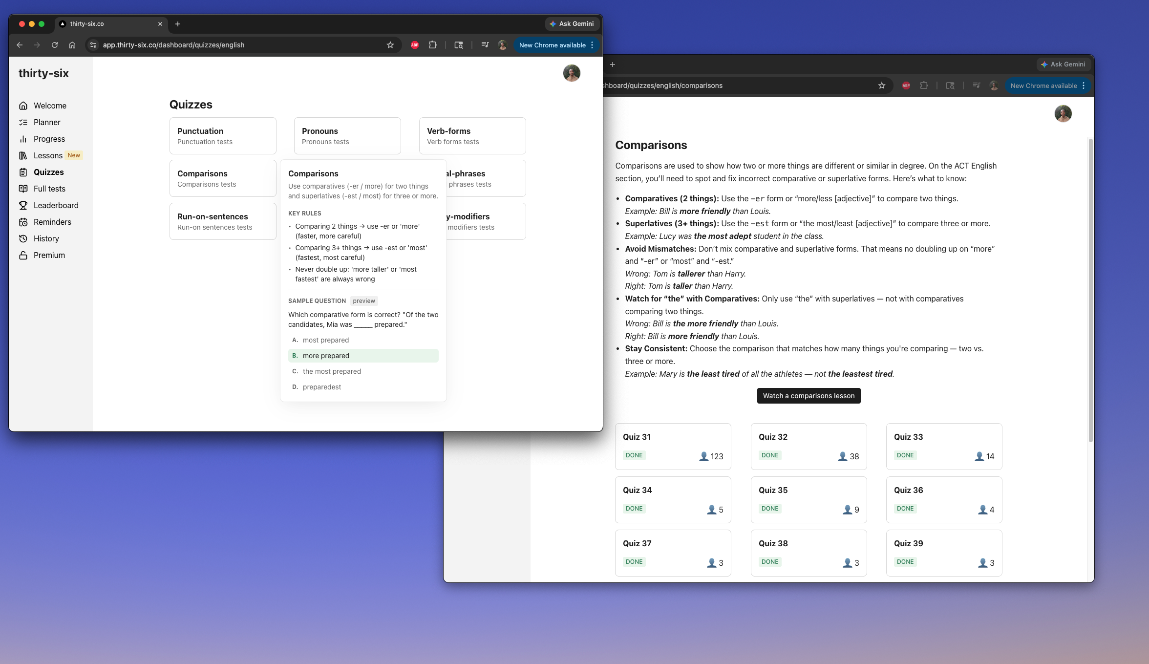 thirty-six.co screenshot 1